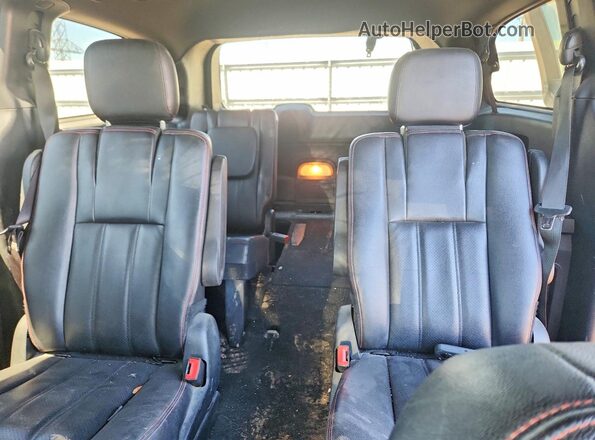 2C4RDGEG3JR361031 2018 DODGE GRAND Charcoal უკანა სავარძლების ხედი