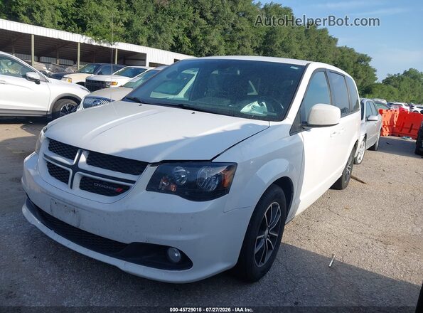 2C4RDGEG3KR529686 2019 DODGE GRAND CARAVAN White Առջևի ձախ երեք քառորդ տեսարան