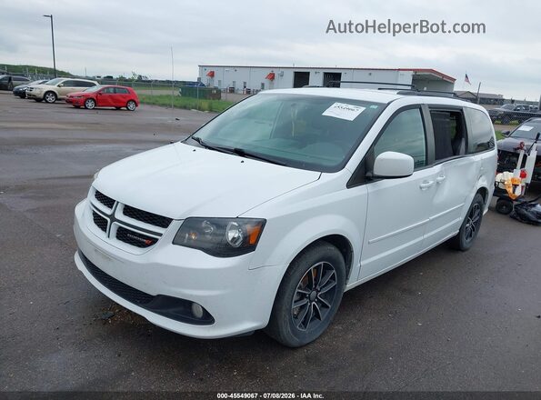 2C4RDGEG4HR555237 2017 DODGE GRAND CARAVAN White Przód lewy
