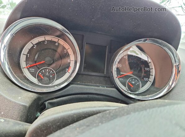 2C4RDGEG4LR202408 2020 DODGE GRAND White ხელსაწყოთა პანელის ხედი
