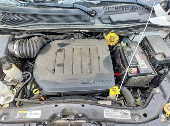 2C4RDGEG4LR202408 2020 DODGE GRAND White ძრავის განყოფილების ხედი