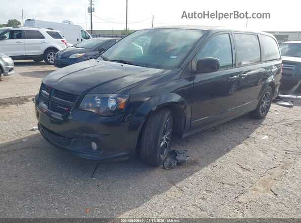 2C4RDGEG6JR205193 2018 DODGE GRAND CARAVAN Черный Передняя левая четверть