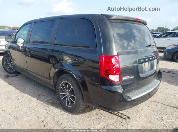 2C4RDGEG6JR205193 2018 DODGE GRAND CARAVAN Черный Задняя левая четверть