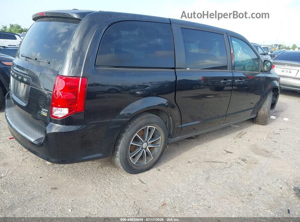 2C4RDGEG6JR205193 2018 DODGE GRAND CARAVAN Черный Задняя правая четверть