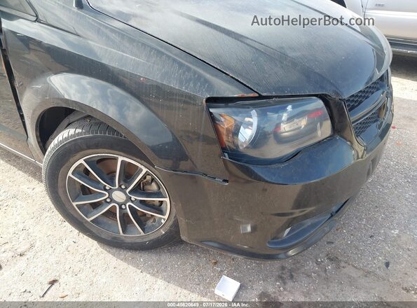 2C4RDGEG6JR205193 2018 DODGE GRAND CARAVAN Черный Вид спереди