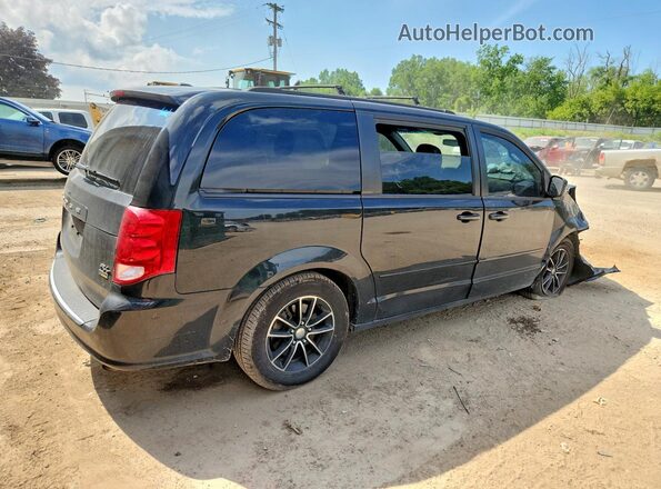 2C4RDGEG7GR270627 2016 DODGE GRAND Black უკანა მარჯვენა