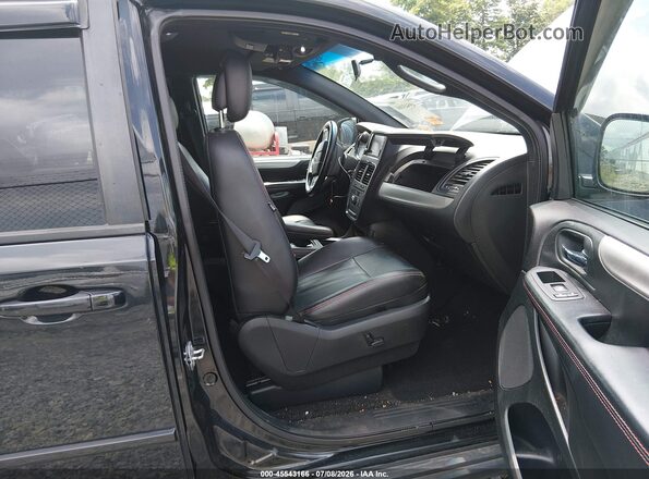 2C4RDGEG7GR384417 2016 DODGE GRAND CARAVAN Black VIN կոդի պիտակի տեսք