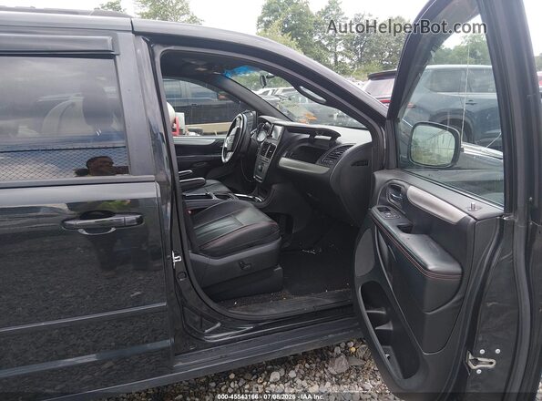 2C4RDGEG7GR384417 2016 DODGE GRAND CARAVAN Black Սալոնի դիմացի տեսք
