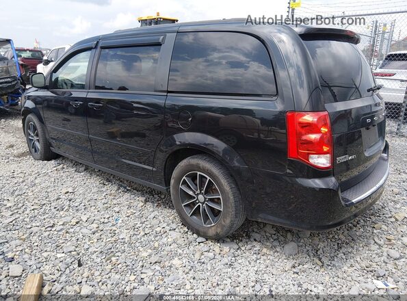 2C4RDGEG7GR384417 2016 DODGE GRAND CARAVAN Black Հետևի ձախ