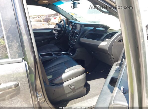 2C4RDGEG7HR573599 2017 DODGE GRAND CARAVAN Серый Вид салона спереди