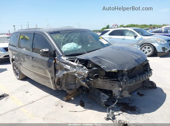 2C4RDGEG7HR573599 2017 DODGE GRAND CARAVAN Серый Вид спереди