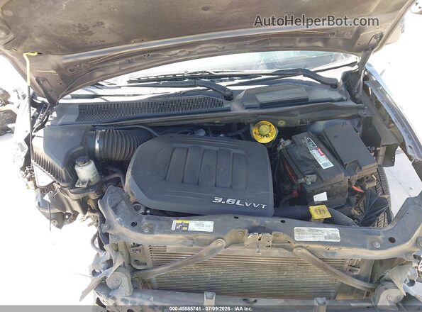 2C4RDGEG7HR573599 2017 DODGE GRAND CARAVAN Серый Вид сзади