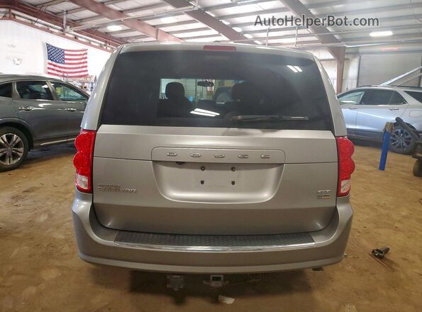 2C4RDGEG7HR737837 2017 DODGE GRAND Silver Vista trasera
