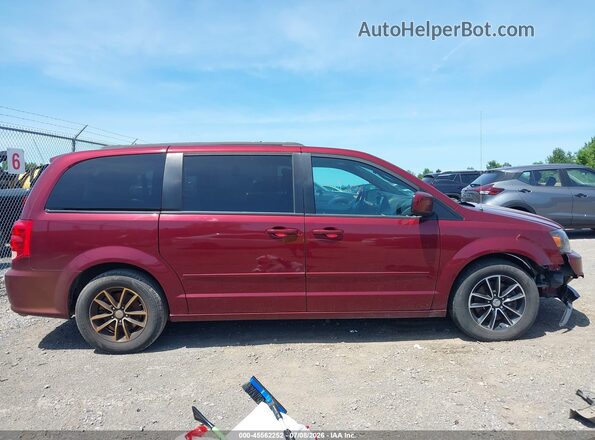 2C4RDGEG7HR740348 2017 DODGE GRAND CARAVAN Maroon Панорамний вид салону 360°