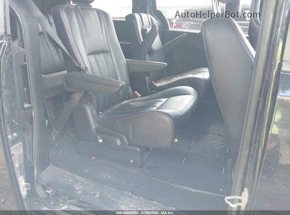 2C4RDGEG7JR248800 2018 DODGE GRAND CARAVAN Black Vista de la etiqueta del VIN