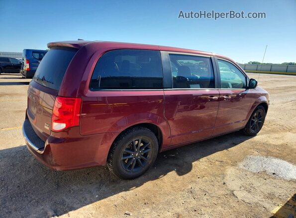 2C4RDGEG7KR682281 2019 DODGE GRAND Burgundy Rear right