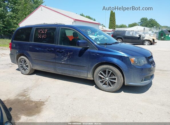 2C4RDGEG8HR791275 2017 DODGE GRAND CARAVAN Blue Вид задньої частини салону