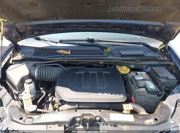2C4RDGEG8HR791275 2017 DODGE GRAND CARAVAN Blue Вид ззаду