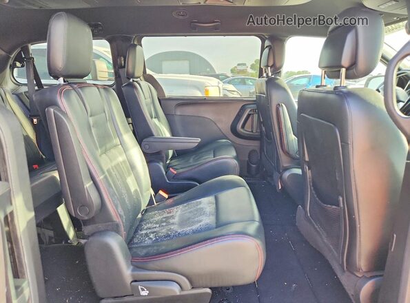 2C4RDGEG8JR189482 2018 DODGE GRAND Gray Вид задньої частини салону