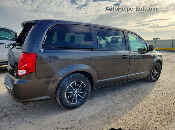 2C4RDGEG8JR189482 2018 DODGE GRAND Gray Задня права чверть