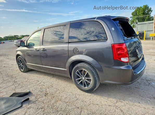 2C4RDGEG8JR189482 2018 DODGE GRAND Gray Задня ліва чверть