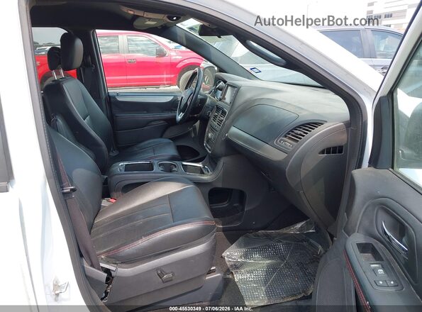 2C4RDGEG9GR235247 2016 DODGE GRAND CARAVAN White Вид салону спереду