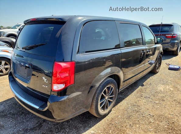 2C4RDGEG9HR646973 2017 DODGE GRAND Black უკანა მარჯვენა