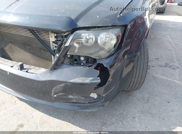 2C4RDGEG9HR690763 2017 DODGE GRAND CARAVAN Black Вид спереду