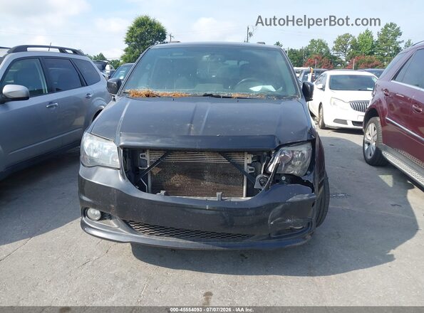 2C4RDGEG9HR690763 2017 DODGE GRAND CARAVAN Black Вид щитка приладів