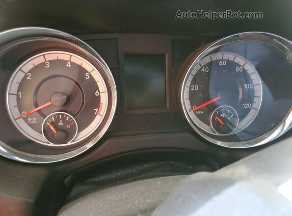 2C4RDGEG9JR238012 2018 DODGE GRAND Silver ხელსაწყოთა პანელის ხედი
