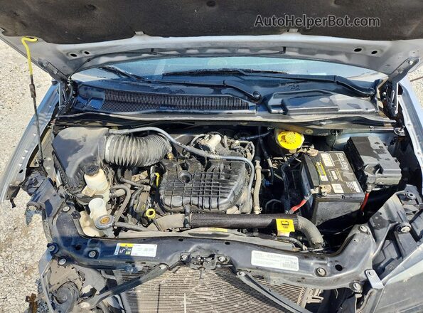 2C4RDGEGXJR206282 2018 DODGE GRAND Silver Engine compartment view