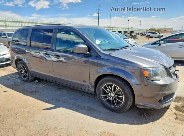 2C4RDGEGXJR271780 2018 DODGE GRAND Gray Delantero derecho