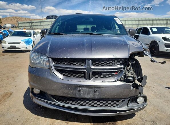 2C4RDGEGXJR271780 2018 DODGE GRAND Gray Vista frontal