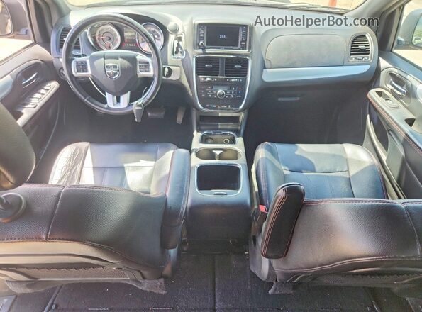 2C4RDGEGXJR271780 2018 DODGE GRAND Gray Vista del salpicadero