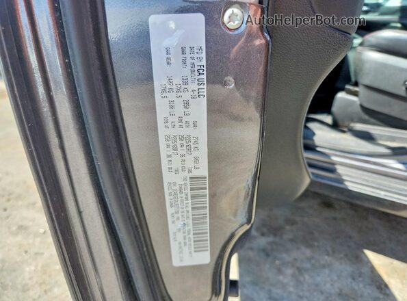 2C4RDGEGXJR271780 2018 DODGE GRAND Gray Vista interior de 360 grados