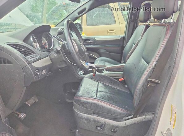 2C4RDGEGXJR285369 2018 DODGE GRAND White Widok wnętrza z przodu