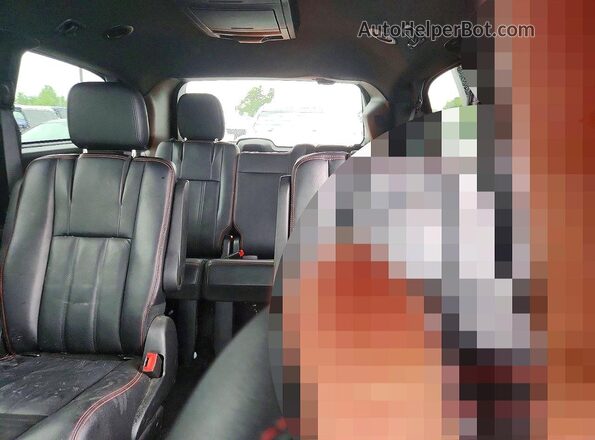 2C4RDGEGXJR285369 2018 DODGE GRAND White Widok tylnych siedzeń