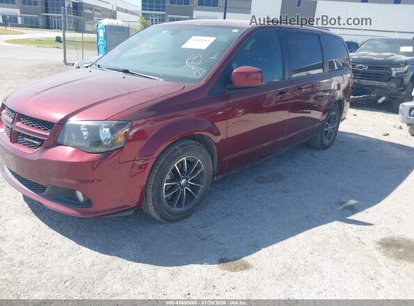 2C4RDGEGXJR299076 2018 DODGE GRAND CARAVAN Red Передня ліва чверть