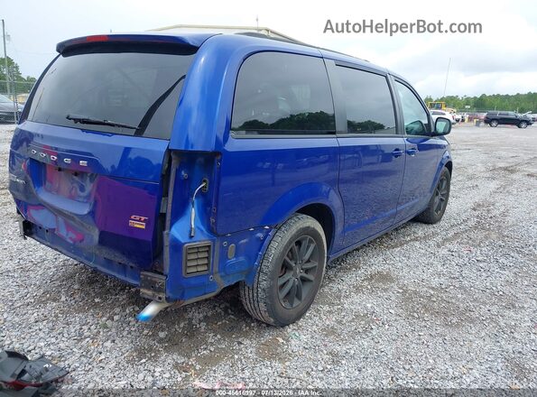 2C4RDGEGXKR683067 2019 DODGE GRAND CARAVAN Blue Rear right
