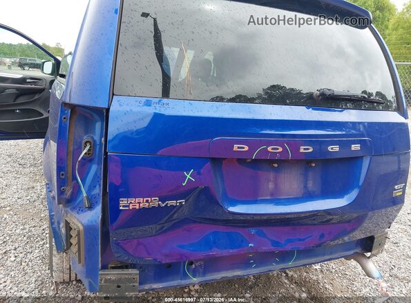 2C4RDGEGXKR683067 2019 DODGE GRAND CARAVAN Blue Front view