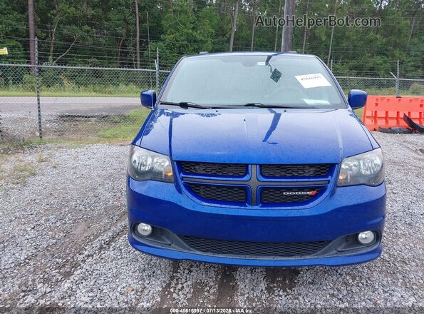 2C4RDGEGXKR683067 2019 DODGE GRAND CARAVAN Blue Rear interior view