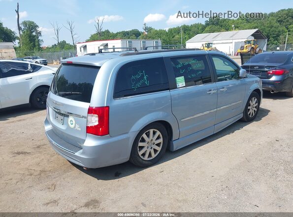 2C7WC1BG4GR247235 2016 CHRYSLER TOWN & COUNTRY Light Blue Հետևի աջ