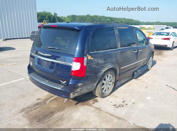 2C7WC1BG5GR247244 2016 CHRYSLER TOWN & COUNTRY Black Trasero derecho