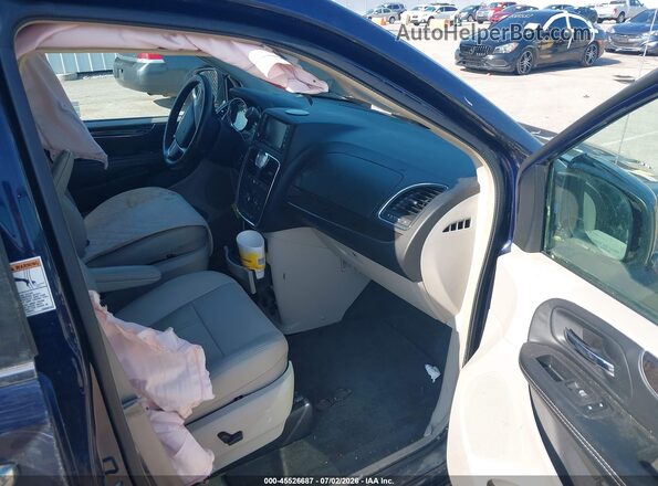 2C7WC1BG5GR247244 2016 CHRYSLER TOWN & COUNTRY Black Vista interior delantera