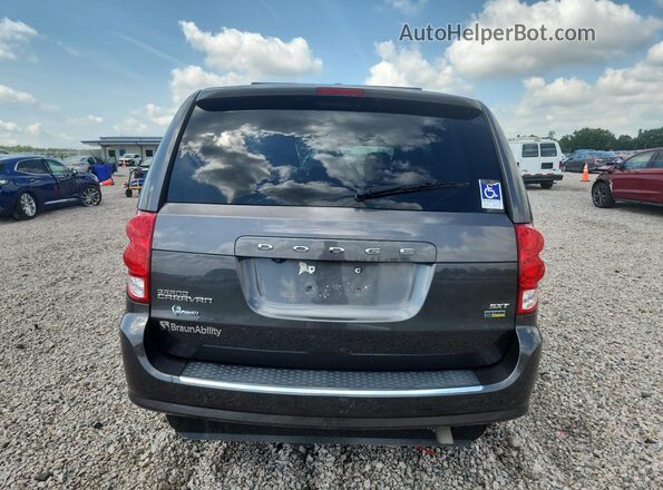 2C7WDGCGXKR766913 2019 DODGE GRAND Gray Вид ззаду