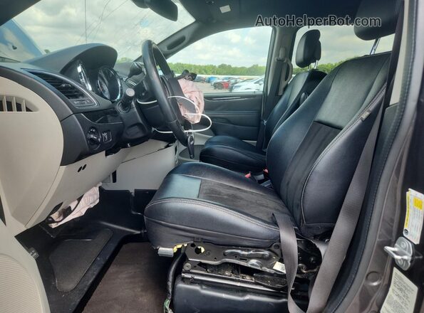 2C7WDGCGXKR766913 2019 DODGE GRAND Gray Вид салону спереду