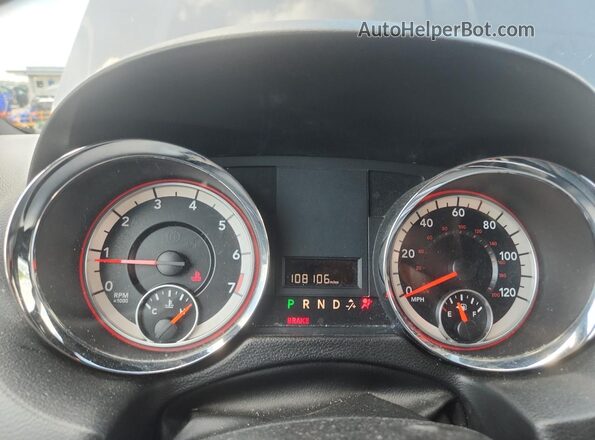 2C7WDGCGXKR766913 2019 DODGE GRAND Gray Вид щитка приладів