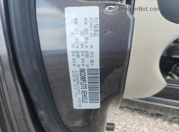 2C7WDGCGXKR766913 2019 DODGE GRAND Gray Вид наклейки з VIN-кодом