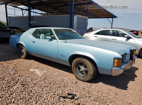 2F93Q521838 1972 MERCURY COUGAR Blue Передня права чверть
