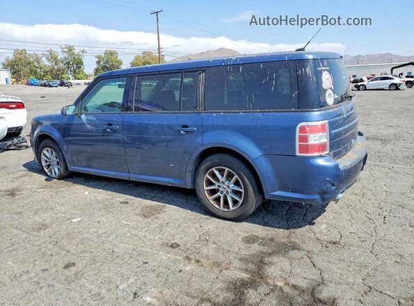 2FMGK5B80JBA19782 2018 FORD FLEX Blue Tył lewy